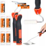 Polax Festőhenger, 70mm széles, 6mm sörték, 5 db, 2x fogantyú, 6mm rúd (B030103213)