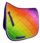 Horsenjoy Rainbow Tropical Heat lovagló sapka, szivárványos színek, Coolmax bélés (017502)