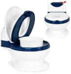 Homelux Wc formájú bili kivehető belsővel és kefével (hlHA-P05_BLUE)