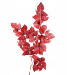  Őszi dekorációs ág, 95cm, piros levelekkel (KWO1621/RED)
