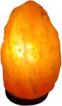 Zdrowie Natury Himalája sólámpa, 3-4kg, narancssárga, 20cm, E14 izzó, fa állvány (20274003)