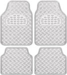 Autolife 03031 Alumíniumhatású univerzális gumiszőnyeg autóba 4 db-os - Króm 3025CH (5602) - autolife