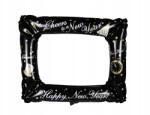 Arpex Fólia lufi, Szilveszteri fotókeret, Happy New Year, 40×49cm (5902934241816)