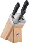 ZWILLING Bloc de cuțite Four Star cu auto-ascuțire, din lemn, cu 3 cuțite, 4 piese (35135-400-0)