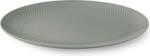 Lyngby Platou oval Rhombe Earth, 28, 5 cm, verde-gri (201870) Tava