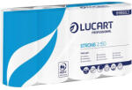 Lucart Toalettpapír, 2 rétegű, kistekercses, 8 tekercses, LUCART "Strong 2.150", fehér