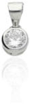 Fine Silver AG124288 - Ezüst köves medál (AG124288)