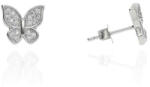 Fine Silver AG124364 - Ezüst beszúrós fülbevaló stekker zárral (AG124364)