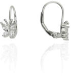 Fine Silver AG124246 - Ezüst beakasztós női fülbevaló pár (AG124246)