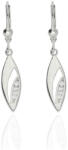 Fine Silver AG124316 - Ezüst hagyományos záras beakasztós női fülbevaló pár (AG124316)