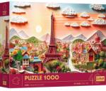 Trefl Puzzle Trefl din 1000 piese - Parisul 3D Puzzle