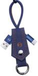 Mcdodo Cablu de date Mcdodo Denim Key-Chain, Type-C, 0.15m, 2A (Albastru)