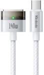 Mcdodo Cablu de date Mcdodo CA-2071, Type-C la MagSafe 3 pentru MacBook, Fast Charger 140W, Indicator LED, 2m, Alb