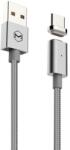 Mcdodo Cablu de date Mcdodo Magnetic, Type-C, 1.2m, 2.4A max (Argintiu)