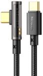Mcdodo Cablu pentru incarcare si transfer date Mcdodo CA-3400, Prism USB-C/USB-C, 100W, 5A, 1.2m, Negru
