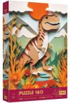 Trefl Puzzle Trefl 40 Years - Paper Art 3D Dinozaur, 160 piese Puzzle