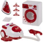 Kruzzel 3 az 1-ben háztartási gép szett - porszívó, mosógép, vasaló (22570)