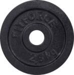 Fitforce ДИСК ЗА ЩАНГА 2, 5 КГ ЧЕРЕН 30 ММ 2, 5 КГ
