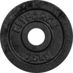 Fitforce ДИСК ЗА ЩАНГА 1, 5 КГ ЧЕРЕН 30 ММ 1, 5 КГ