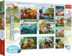 Trefl Lumea Dinozaurilor 10in1 90390 Puzzle