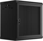 Lanberg Комуникационен шкаф Lanberg rack cabinet 19" wall-mount 12U/600x450 with perforated door black (flat pack) (WF01-6412-23B)