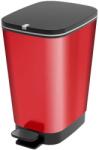 KIS CHIC BIN M 25L Pedálos szemetes, 26, 5 x 40, 5 x 45 cm, piros metal 237579 (237579)