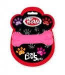 PET NOVA DOG LIFE STYLE Jucarie os pentru caini, 11cm, roz, aroma carne de vita