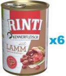 RINTI Kennerfleisch Lamb cu miel 6x400 g conserve caini