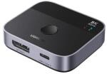 UGREEN AW701 2 az 1-ben DisplayPort-USB-C adapter (65878) - kontaktor