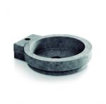 Bathco 00339 - Ráépíthető mosdó ICONO 40x45 cm kő/szürke 00339 (BO0019)