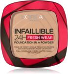L'Oréal Infaillible Fresh Wear 24h pudra machiaj culoare 120 Warm Doré 9 g