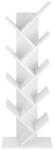 VASAGLE Raft alb tip copac, 8 polițe, montaj ușor, design modern (LBC11WTV1) Raft
