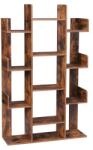 VASAGLE Bibliotecă rustică 13 rafturi, , 86x25x140 cm (LBC67BXV1) Raft