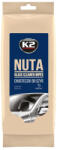 K2 K500 Nuta Glass Cleaner Wipes, üvegtisztító kendő, 25db (K500) - olaj