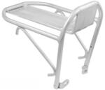 MVTek Csomagtartó első, féktüskére szerelhető, 24"/26"/28" alu, szürke, Max: 10kg