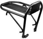 MVTek Csomagtartó első, féktüskére szerelhető, 24"/26"/28" alu, fekete, Max: 10kg