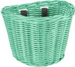 Electra Kosár első rattan kicsi Mint Green