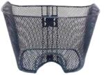 Csepel Kosár Első Acél Lámpahelyes 35X25X26, 5 Fekete (41800021BK)