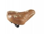 Selle Monte Grappa Nyereg XC 061 HAPPY FLOWERS mézbarna/krém minta