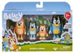 Bluey Set 4 figurine Bluey - Bluey & Family Figurina