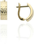 Gold earrings for ladies AU86092 - 14 karátos arany női fülbevaló Francia patentzárral (AU86092)