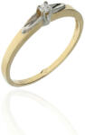 Gold rings AU86235 - 14 karátos női arany eljegyzési gyűrű Méret: 53 (AU86235)
