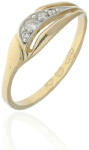 Gold rings AU86224 - 14 karátos női arany eljegyzési gyűrű Méret: 49 (AU86224)