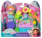 Gabby's Dollhouse Set de joaca Gabby's Dollhouse The Movie - Queen kitty Fairy's Garden Balcony Figurina