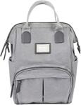 BÉABA Rucsac multifunctional pentru schimbat scutece Beaba Wellington capacitate mare gri melanj (940262)