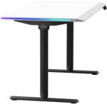 Ultradesk Birou gaming Ultradesk - Quest Black, alb (UD-QST-DTWT)