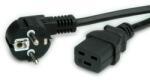 Valueline 230V IEC Cablu de alimentare Negru 2m 19.99. 1552 (19.99.1552)