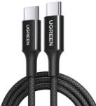 UGREEN Cablu de date Ugreen L501, USB-C male - USB-C male, 1 m, Black (35254)