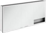 Villeroy & Boch My View+ dulap 160x16.8x75 cm cu oglinda alb-negru B48116VF (B48116VF)
