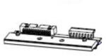 Zebra Cap de printare Zebra Kit Printhead 300 dpi ZT510 P1083347-006 (P1083347-006)